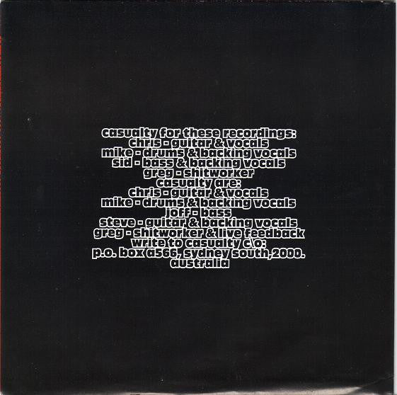 Casualty (3) : Hope / Greg's Song (7", Single, Red)