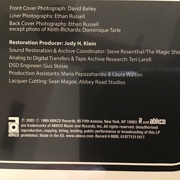 The Rolling Stones : Get Yer Ya-Ya's Out! (The Rolling Stones In Concert) (LP, Album, RE)