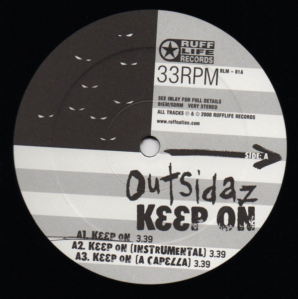 Outsidaz : Keep On (12", Single)