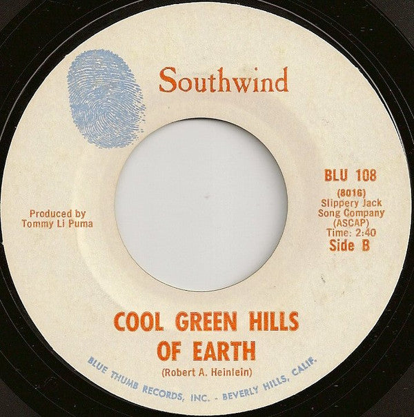 Southwind : Ready To Ride / Cool Green Hills Of Earth (7")