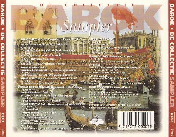 Various : De Collectie Barok Sampler (CD, Comp, Smplr)