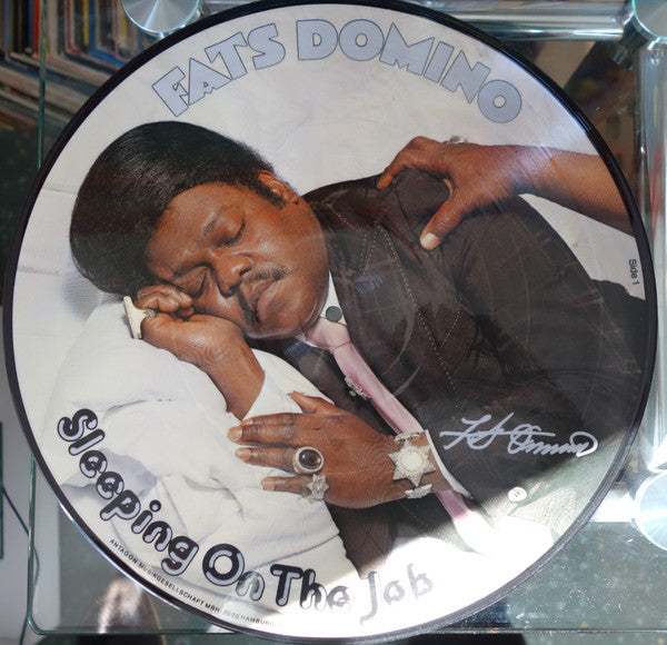 Fats Domino : Sleeping On The Job (LP, Album, Pic)