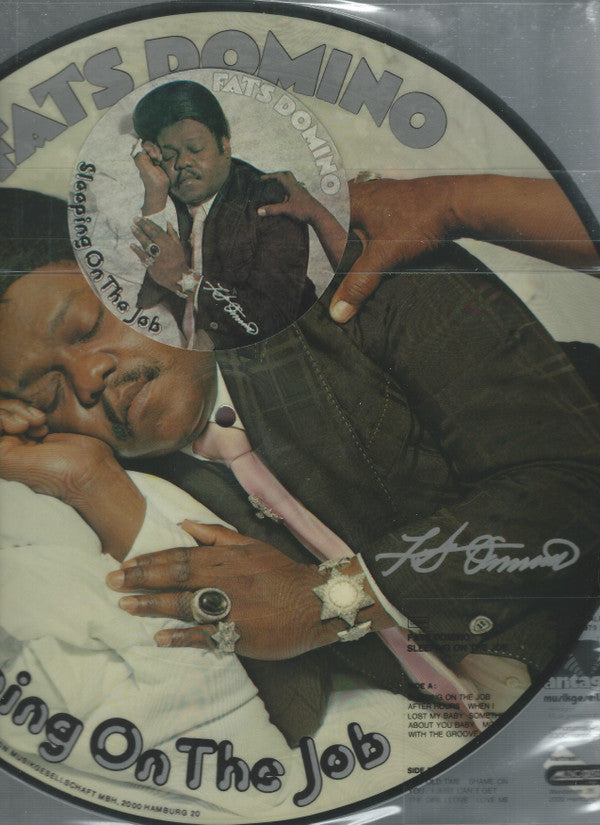 Fats Domino : Sleeping On The Job (LP, Album, Pic)