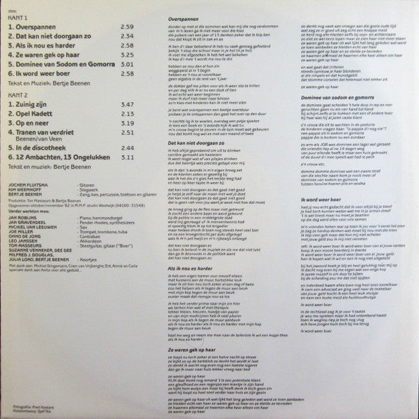 Bertje Beenen : 12 Ambachten, 13 Ongelukken (LP, Album)