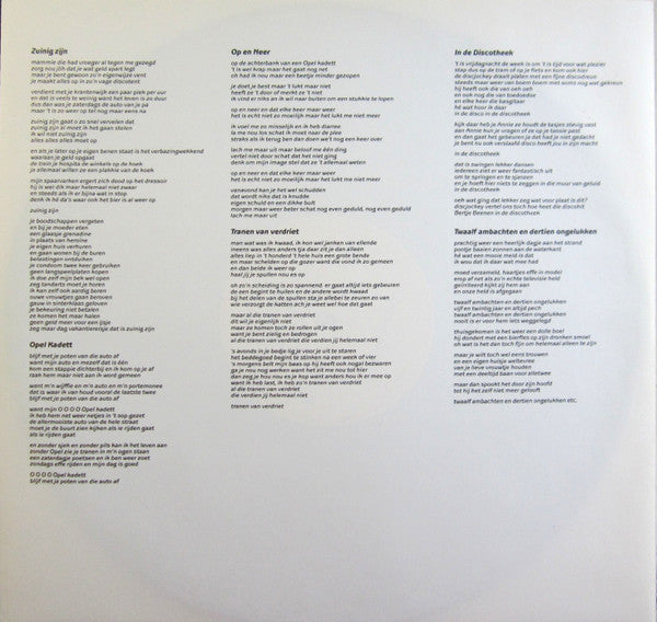 Bertje Beenen : 12 Ambachten, 13 Ongelukken (LP, Album)