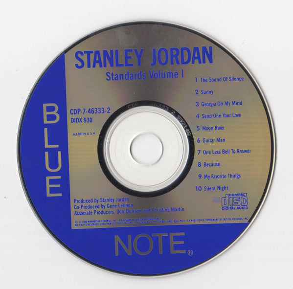 Stanley Jordan : Standards Volume 1 (CD, Album)