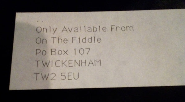 The Levellers : On The Fiddle EP 1 (12", EP, Promo)
