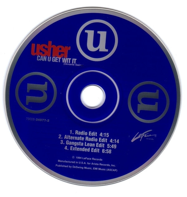 Usher : Can U Get Wit It (CD, Maxi)