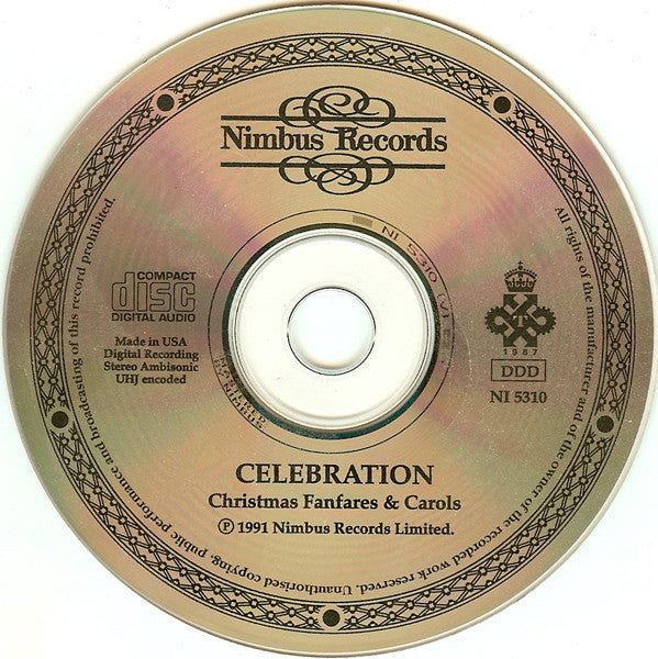 BBC Welsh Chorus : Celebration: Christmas Fanfares & Carols (CD, Album, Amb)