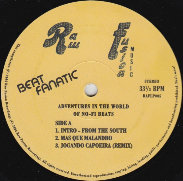 Beatfanatic : Adventures In The World Of No-Fi Beats (2x12", Album)