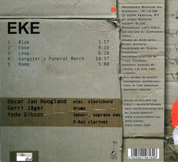 EKE (2) : Live At The BIM (CD, Album)