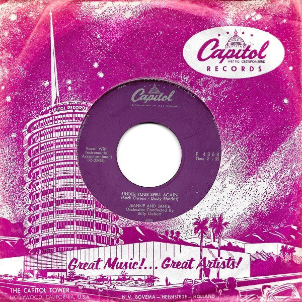 Jeanne Black : He'll Have To Stay (7", Single)