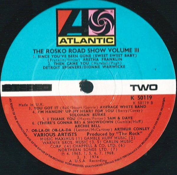 Various Presented By Emperor Rosko : Rosko Road Show Vol. 3 (LP, Comp, Mixed)