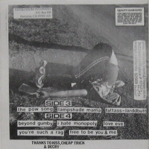 Public Humiliation : Dead At Budokan (7", Gol)