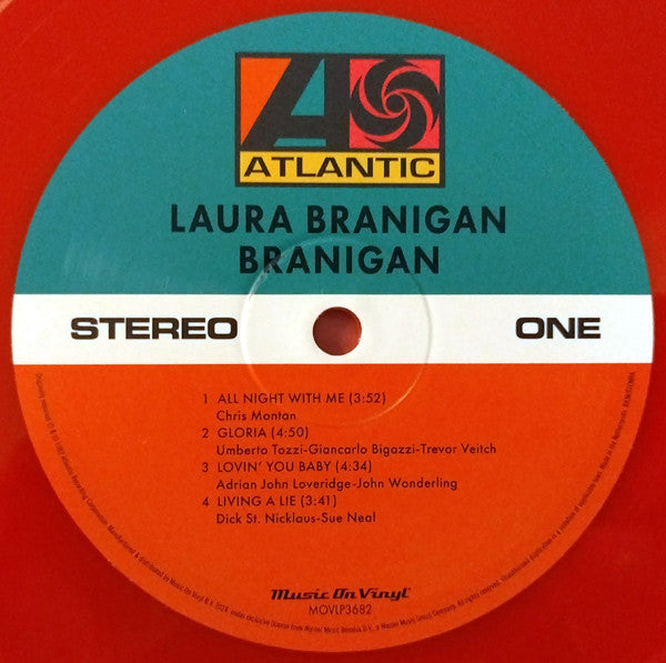 Laura Branigan : Branigan (LP, Album, Ltd, Num, RE, Red)
