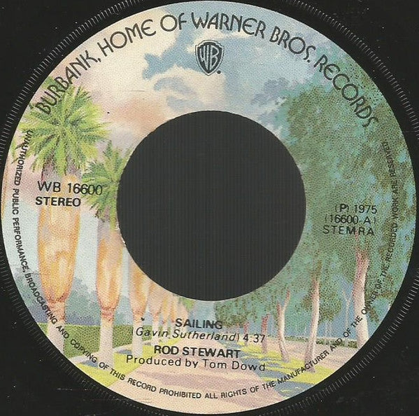 Rod Stewart : Sailing (7", Single)