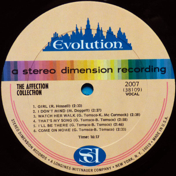 The Affection Collection : The Affection Collection (LP, Album)