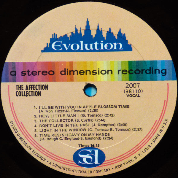 The Affection Collection : The Affection Collection (LP, Album)