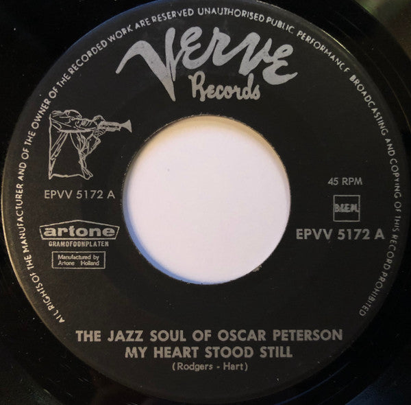 Oscar Peterson : The Jazz Soul Of Oscar Peterson (7", EP)