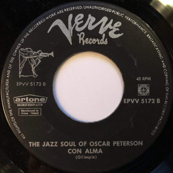 Oscar Peterson : The Jazz Soul Of Oscar Peterson (7", EP)