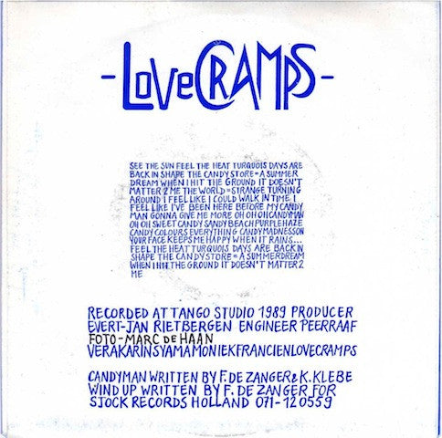 Lovecramps : Candy Man / Wind Up (7")