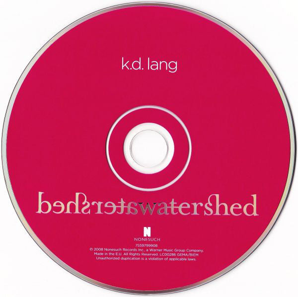 k.d. lang : Watershed (CD, Album)