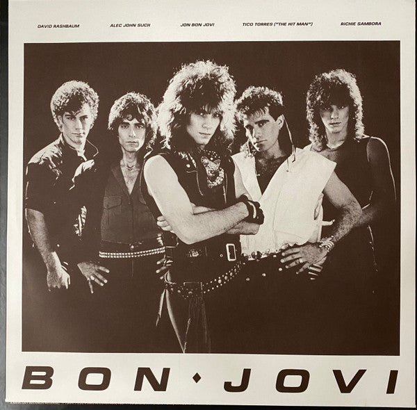 Bon Jovi : Bon Jovi (LP, Album, Ltd, RM, Rub)