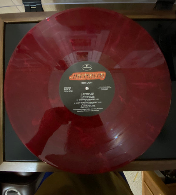 Bon Jovi : Bon Jovi (LP, Album, Ltd, RM, Rub)