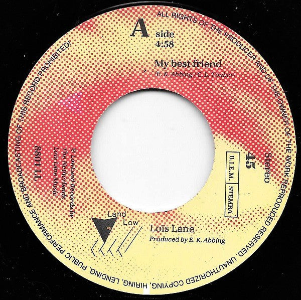 Loïs Lane : My Best Friend (7", Single)