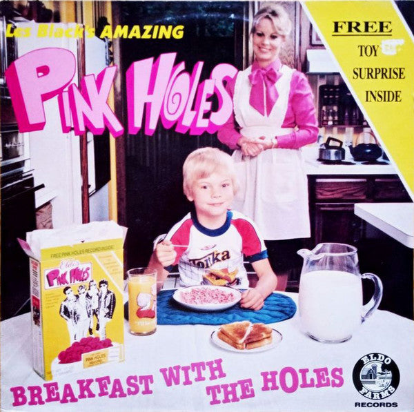 Les Black's Amazing Pink Holes : Breakfast With The Holes (LP, Album)