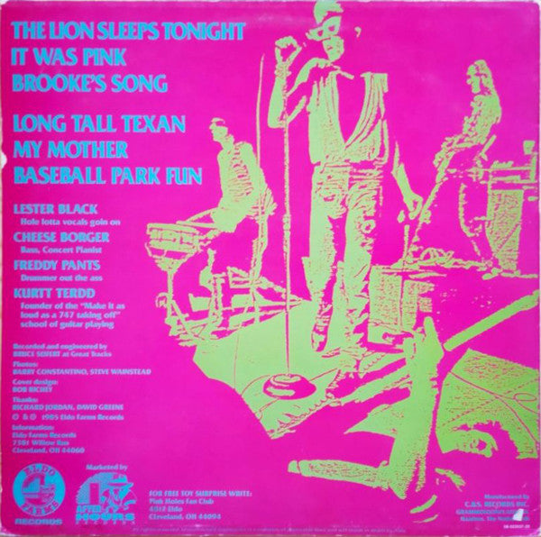 Les Black's Amazing Pink Holes : Breakfast With The Holes (LP, Album)