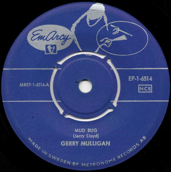 Gerry Mulligan And His Sextet : Presenting The Gerry Mulligan Sextet - Vol. 1 (7", EP)