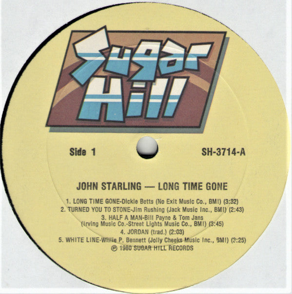 John Starling : Long Time Gone (LP, Album)