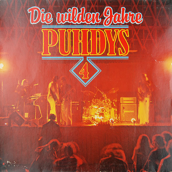Puhdys : Puhdys 4 - Die Wilden Jahre (LP, Comp)