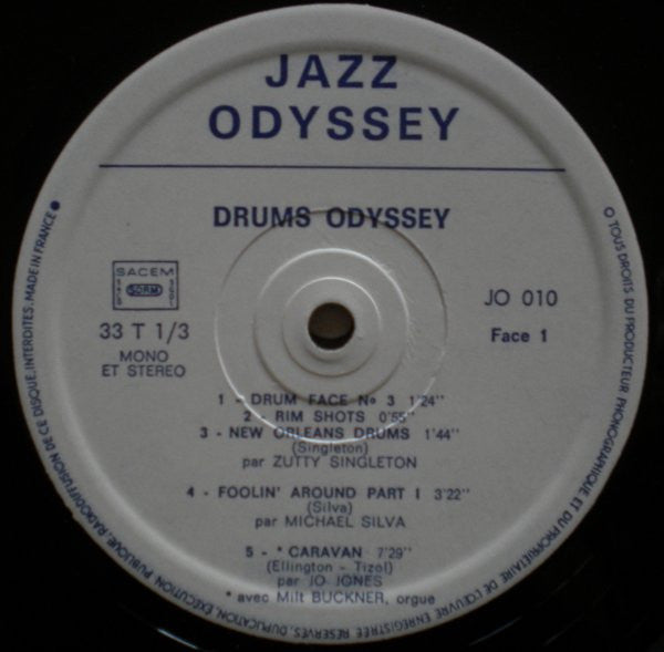 Various : Drums Odyssey (LP, Mono)