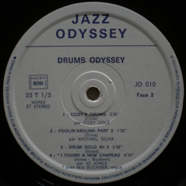 Various : Drums Odyssey (LP, Mono)
