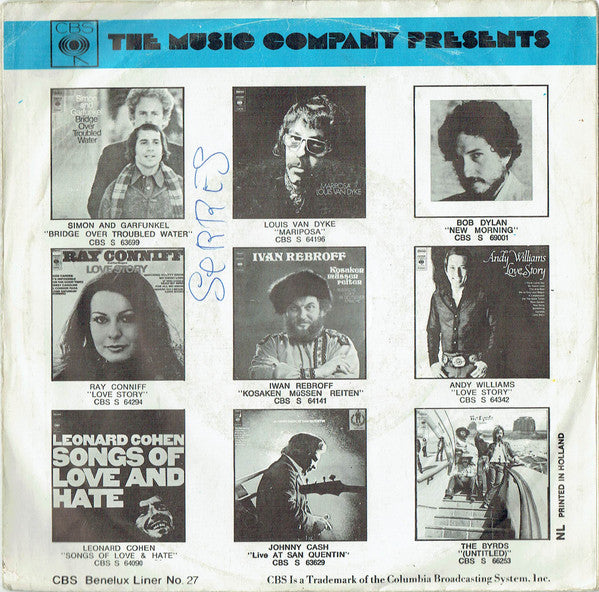 Blood, Sweat And Tears : Go Down Gamblin' (7", Single)