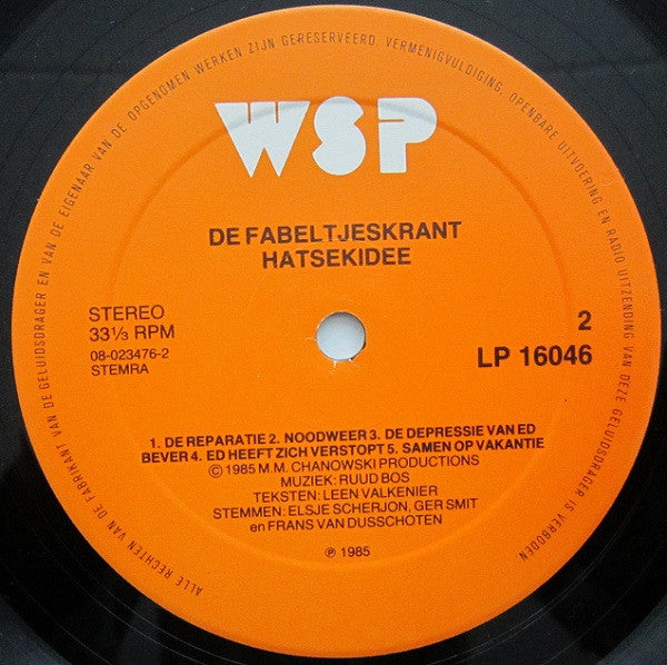 De Fabeltjeskrant : Hatsekidee (LP)