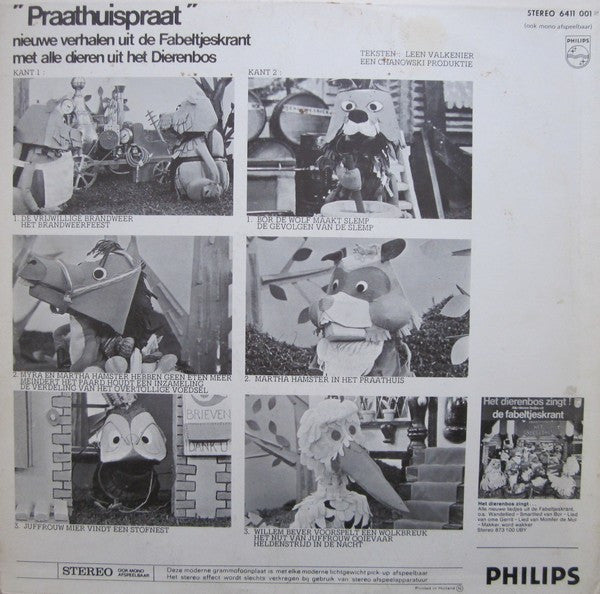 De Fabeltjeskrant : Praathuispraat (LP, Album)