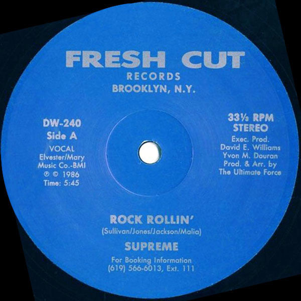 Supreme (7) : Rock Rollin' (12")
