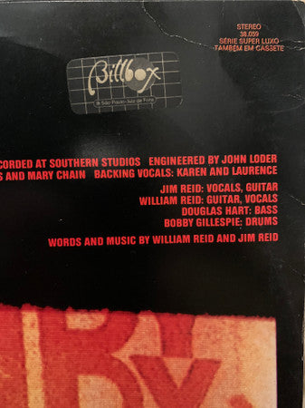 The Jesus And Mary Chain : Psychocandy (LP, Album)