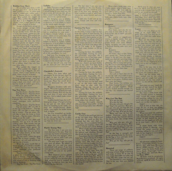 Lewis Furey : The Humours Of: (LP, Album)