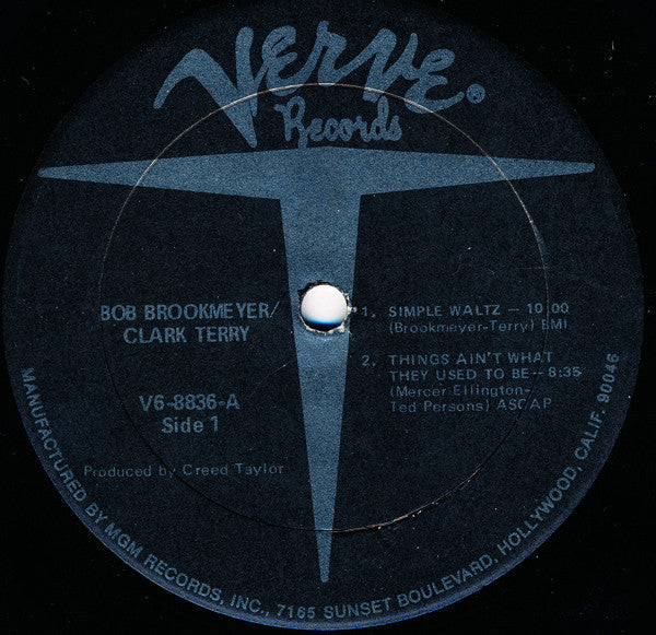 Clark Terry & Bob Brookmeyer : Previously Unreleased Recordings (LP, Album)