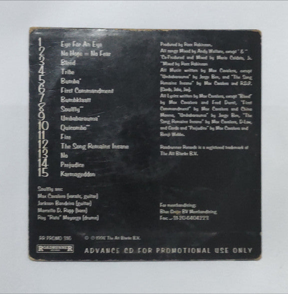 Soulfly : Soulfly (CD, Album, Promo)