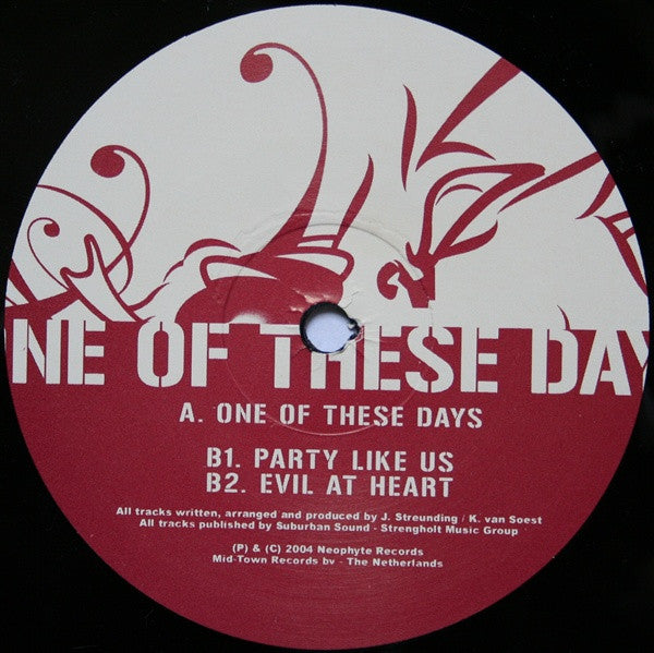 DJ Neophyte vs. Evil Activities : One Of These Days (12")