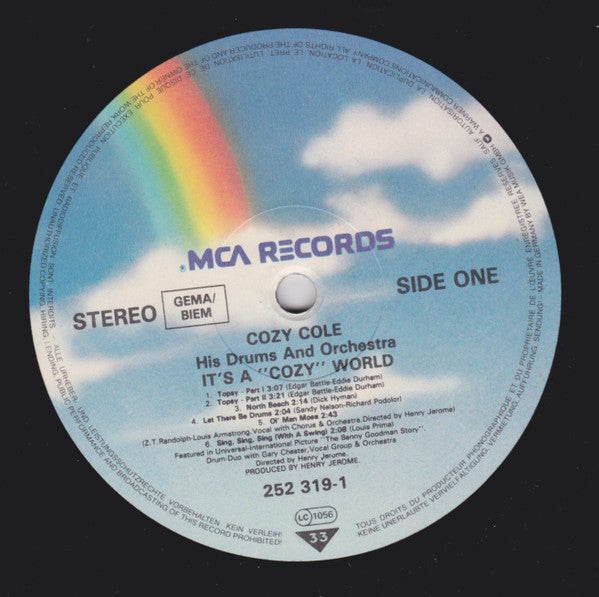 Cozy Cole : It's A Cozy World (LP, Comp)