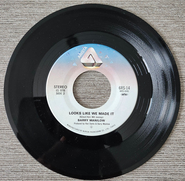 Barry Manilow : I Write The Songs (7", S/Sided)