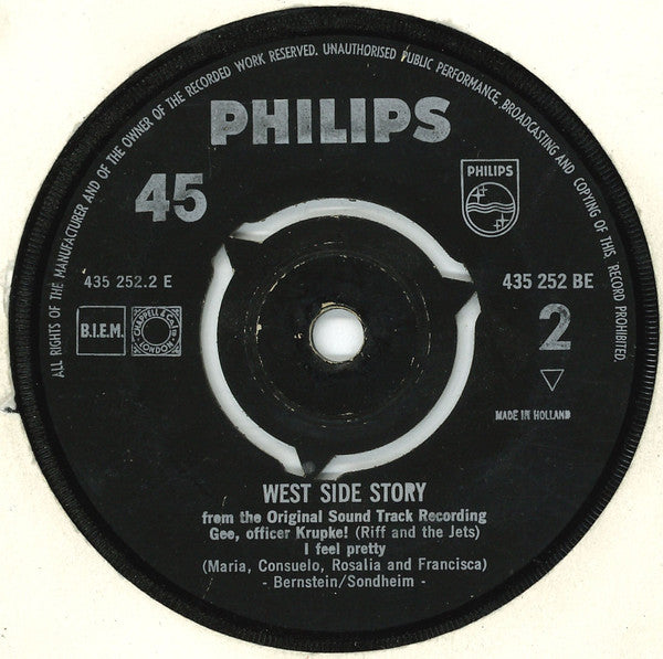 Various : West Side Story (7", EP, Mono)