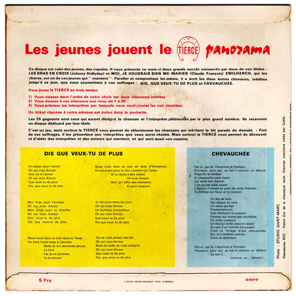 Emilhenco : Les Bras En Croix (7", EP)