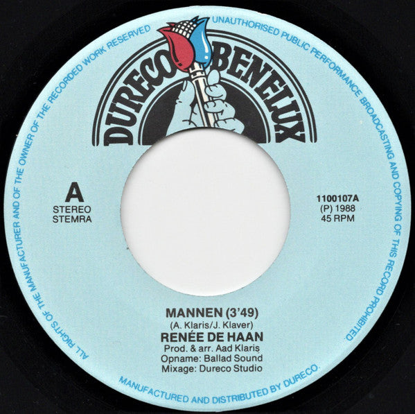 Renée de Haan : Mannen (7", Single)